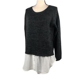 Adam Levine  Black Sweater Large